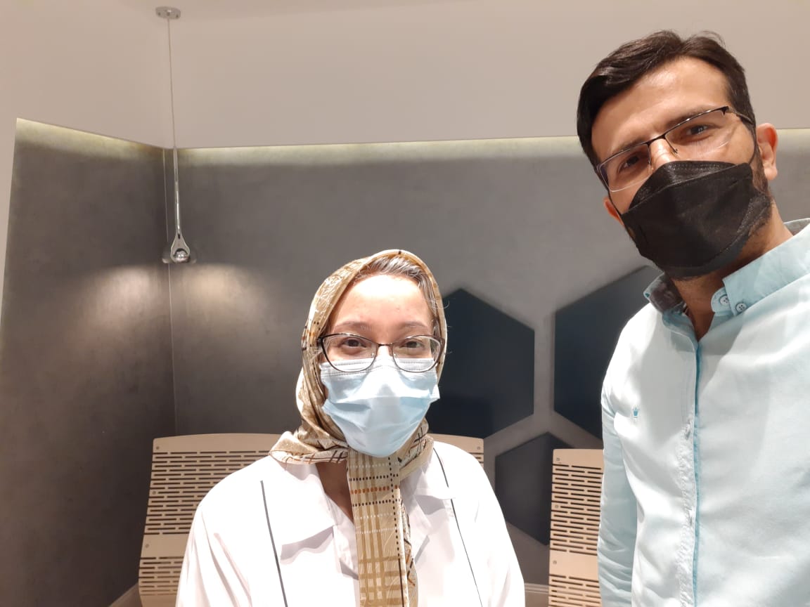 مع الطبيبة أورانوس داسمه
